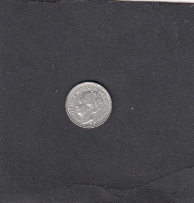 Beschrijving: 10 Cent WILHELMINA